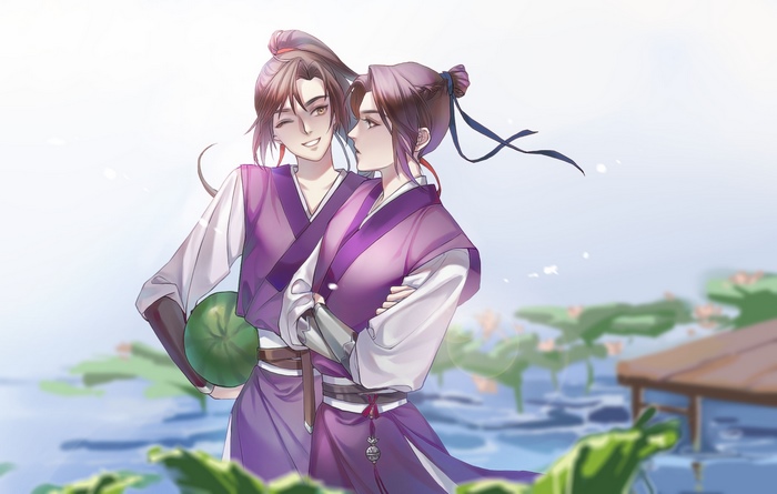 Mo Dao Zu Shi Characters Wei Wuxian and Jiang Cheng