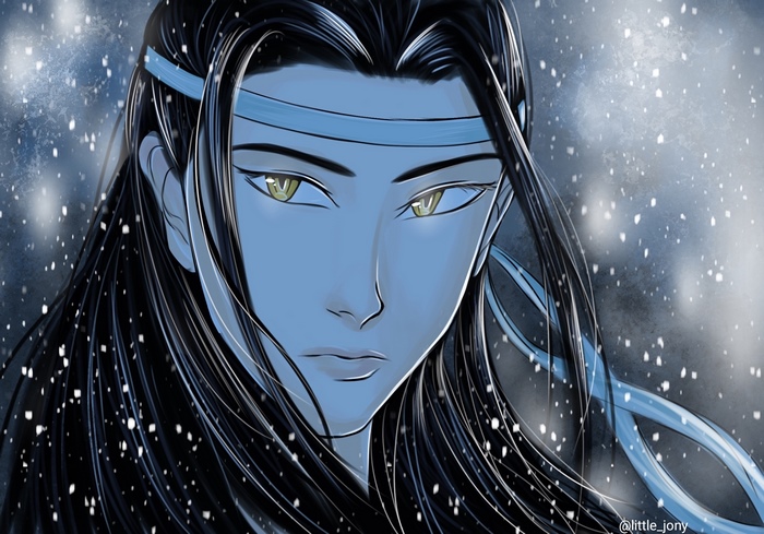 Lan Wangji from Mo Dao Zu Shi in Snow