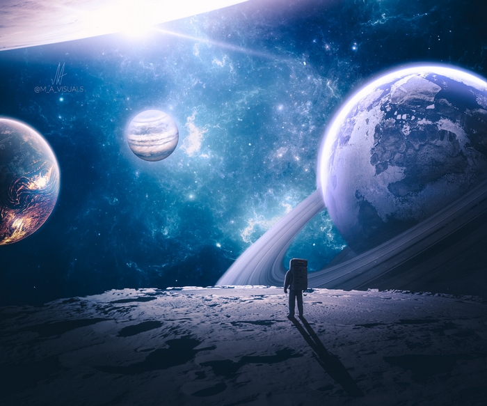 Sci Fi Astronaut 4K, HD Wallpaper | Rare Gallery