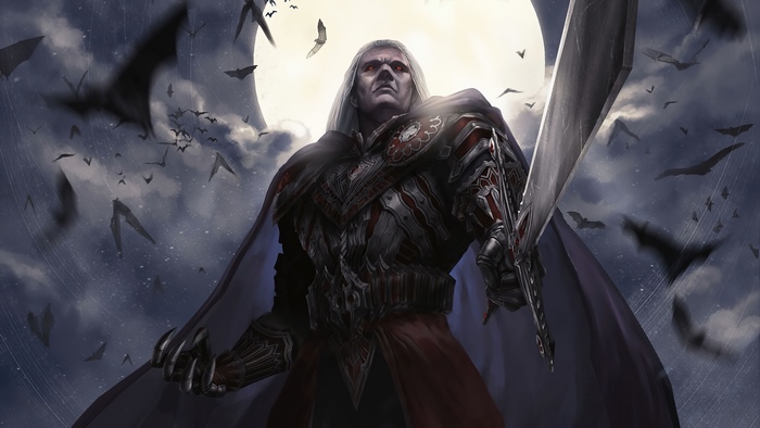 Magic: The Gathering 4K Warrior with Sword and Bats