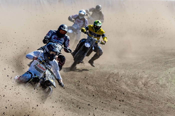Motocross 4K Motorcycle Race