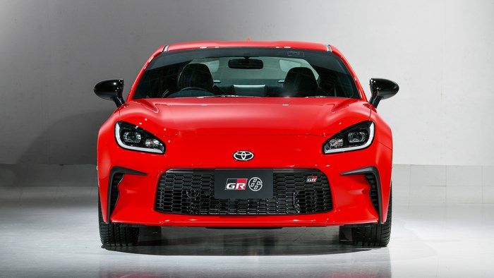 Red Toyota GR 86 4K