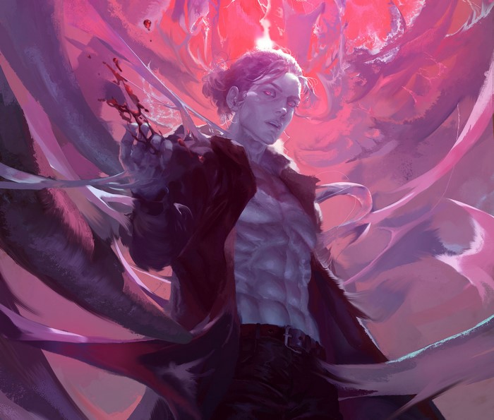Eren Yeager with blood