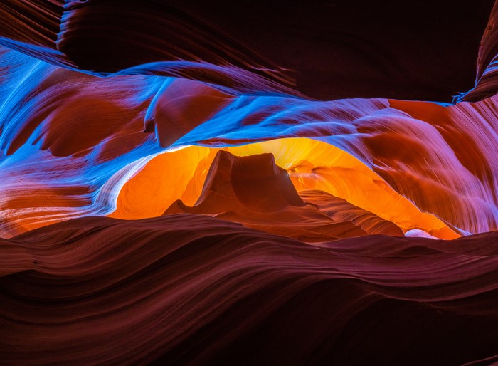 Antelope Canyon 4K Rock Nature