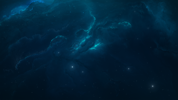 Atlantis Nebula 16 Space Scene