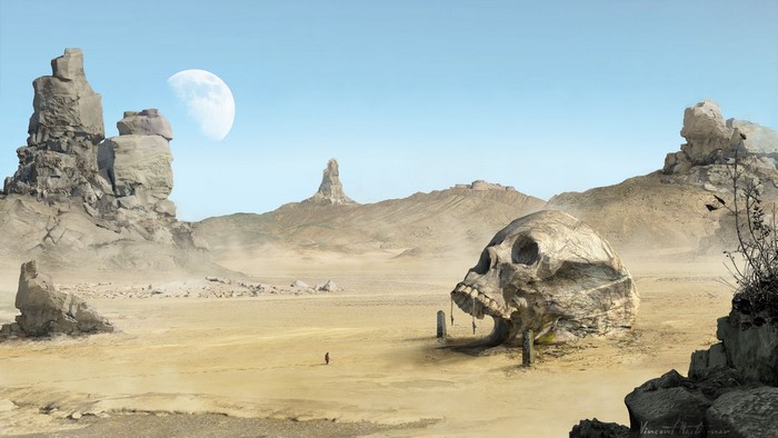 The Desert Skull Entrance