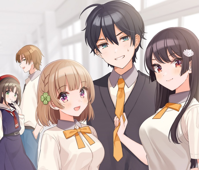 Shirokusa Kachi, Kuroha Shida, Sueharu Maru, Maria Momosaka, Tetsuhiko Kai