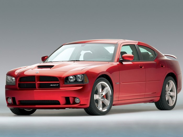 Red 2006 Dodge Charger SRT8 Muscle Car