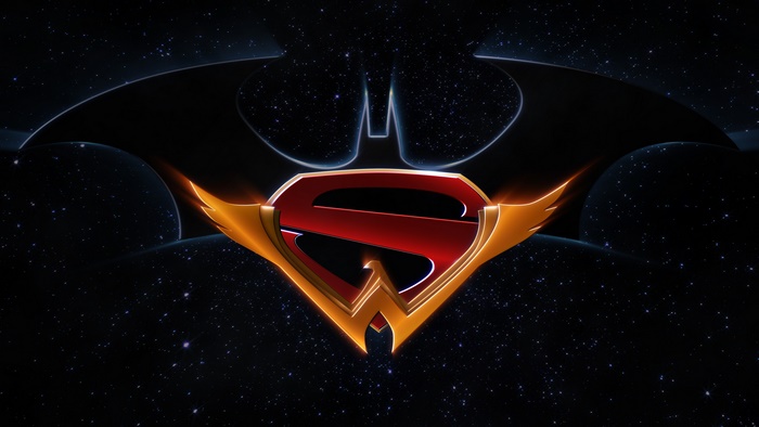 Batman, Superman, and Wonder Woman Logo