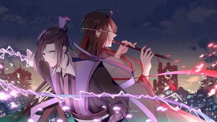 Wei Wuxian and Jiang Cheng from Mo Dao Zu Shi