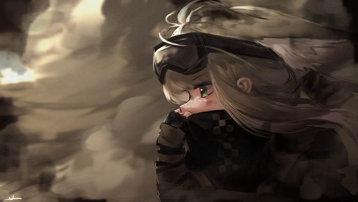 Suzuran (Arknights) 4K