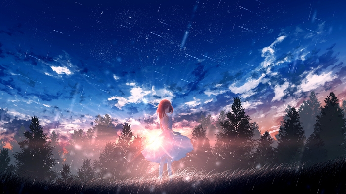 #54245 Girl 4K, Sky, Sunrise - Rare Gallery HD Wallpapers