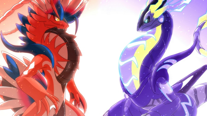 Koraidon and Miraidon from Pokemon Scarlet and Violet 4K