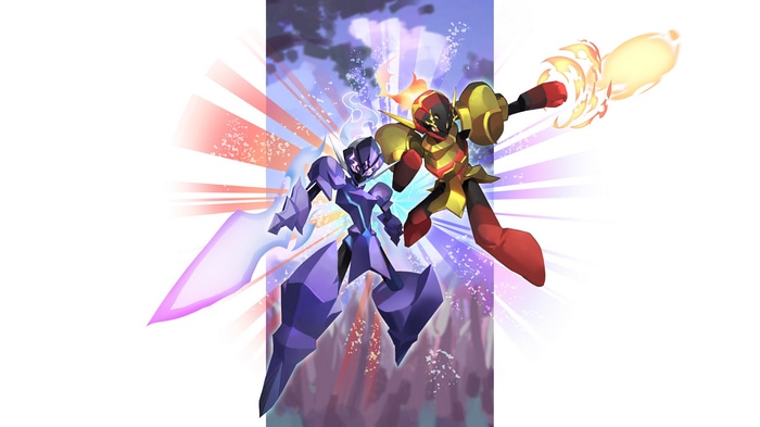 Ceruledge and Armarouge in Pokemon Scarlet and Violet 4K