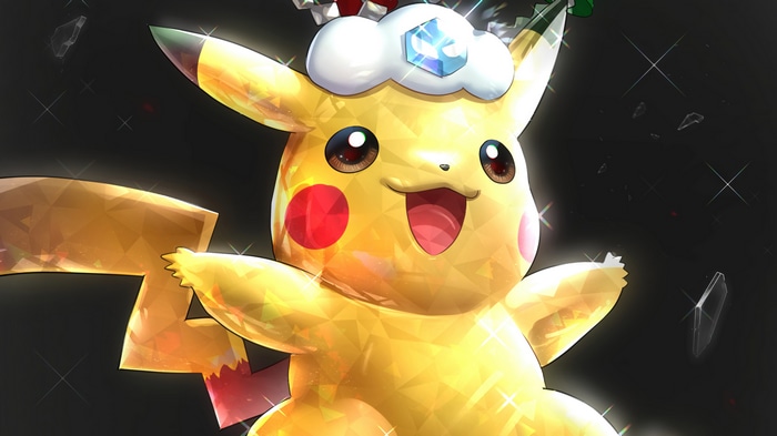 Pikachu Terastal Pokemon Scarlet and Violet 4K