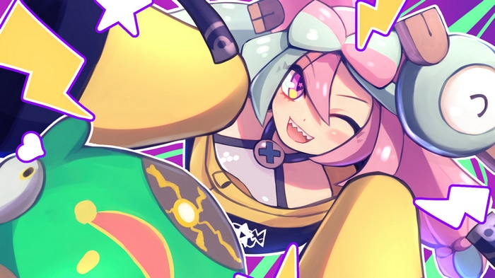 Iono and Bellibolt from Pokemon Scarlet and Violet 4K