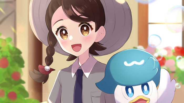 Pokemon Scarlet and Violet: Juliana and Quaxly 4K