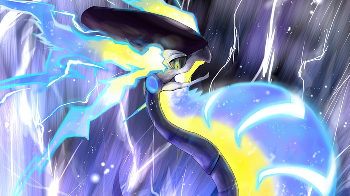 Miraidon in Pokemon Scarlet and Violet 4K