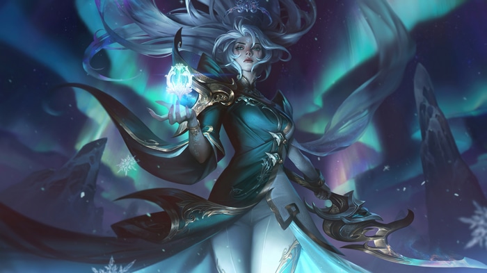 Winterblessed Diana Splash Art 4K