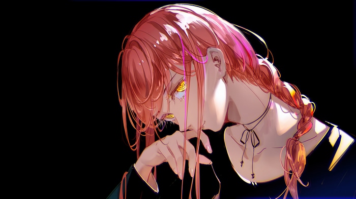 Makima from Chainsaw Man in 4K