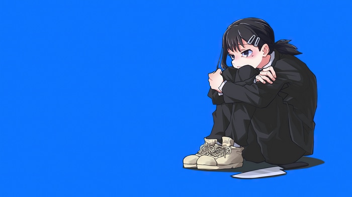 Kobeni Higashiyama from Chainsaw Man in 4K