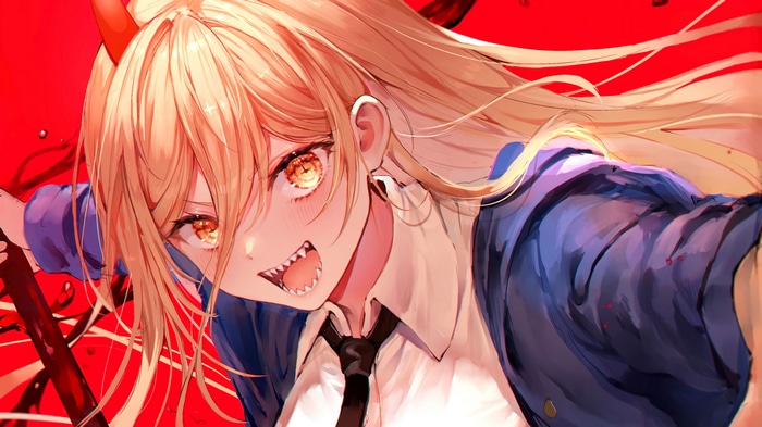 Power from Chainsaw Man 4K