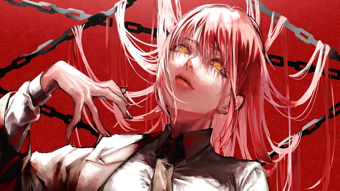 Makima from Chainsaw Man in 4K