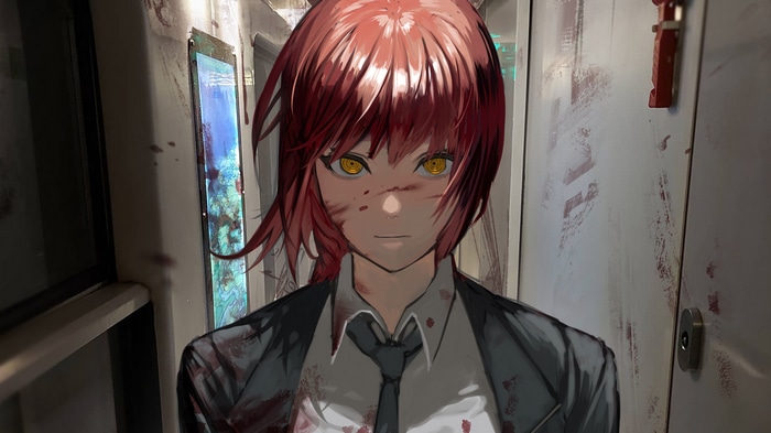 Makima from Chainsaw Man in 4K