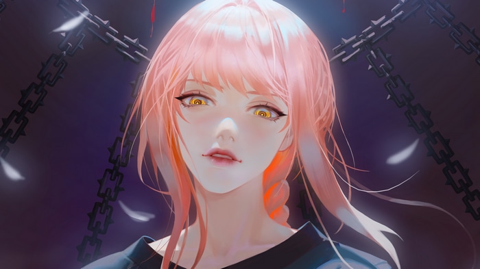 Makima from Chainsaw Man 4K