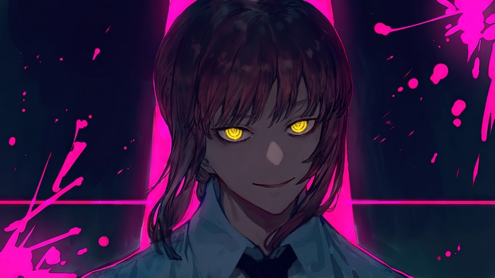 Makima from Chainsaw Man 4K