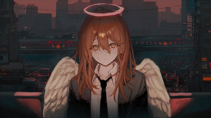 Angel Devil from Chainsaw Man in 4K