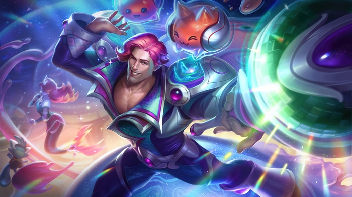 Space Groove Taric Splash Art 4K