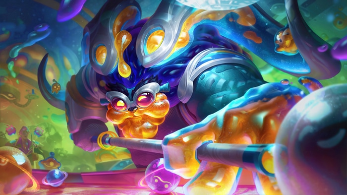 Space Groove Ornn 4K Splash Art