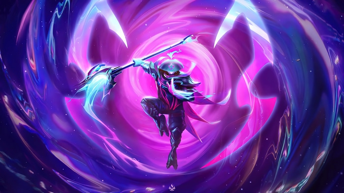 Empyrean Jax in League of Legends 4K