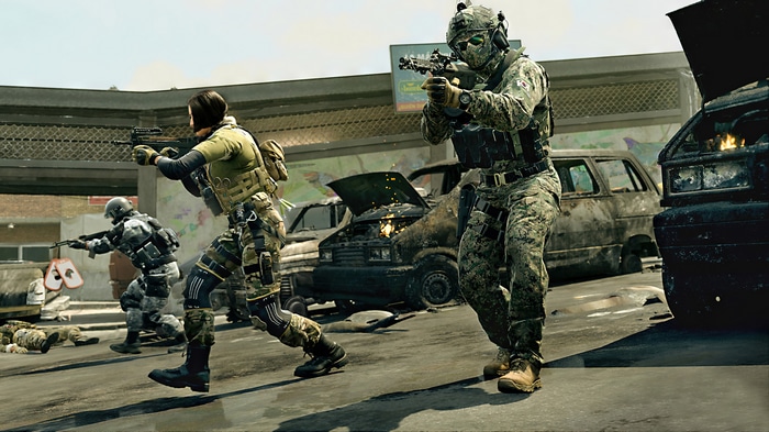 Call of Duty: Modern Warfare 2 soldiers in combat