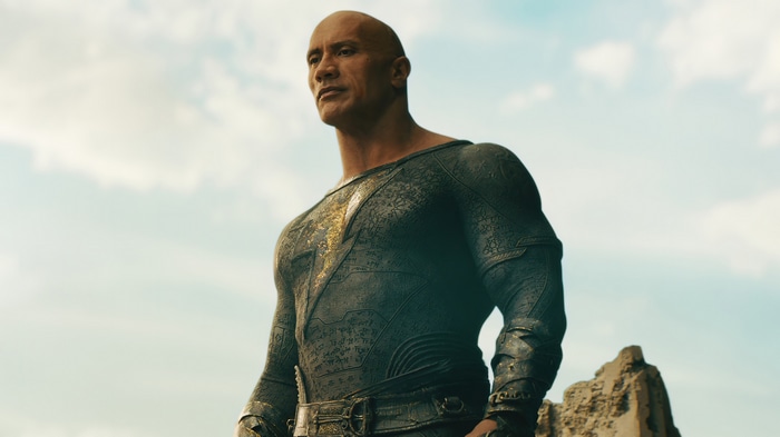 Dwayne Johnson as Black Adam in 4K