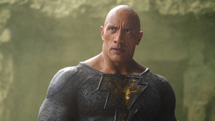 Dwayne Johnson as Black Adam in 4K