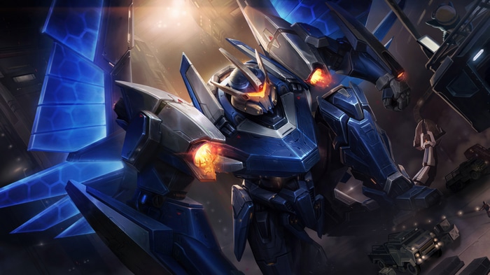 Galio Mecha Splash Art 4K