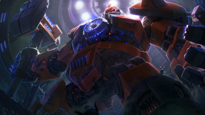 Sion Mecha Splash Art 4K