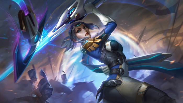 Pulsefire Fiora in League of Legends 4K