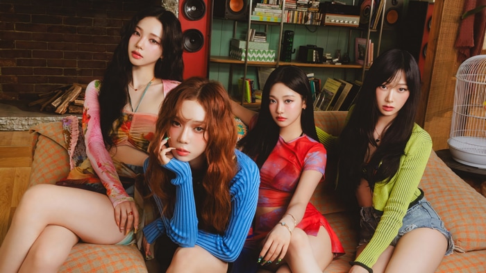 Aespa members Karina, Winter, Ningning, and Giselle in 4K