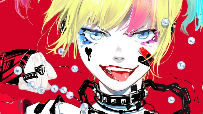Harley Quinn Anime Style 4K