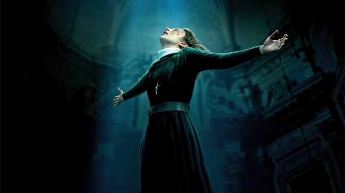 The Nun 2: Taissa Farmiga as Irene Palmer in 4K