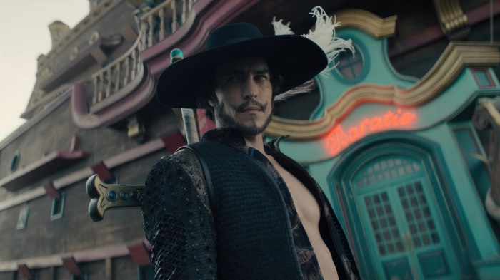 Dracule Mihawk in One Piece Live Action 4K