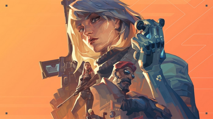 Valorant: Deadlock, Reyna, and Brimstone in 4K