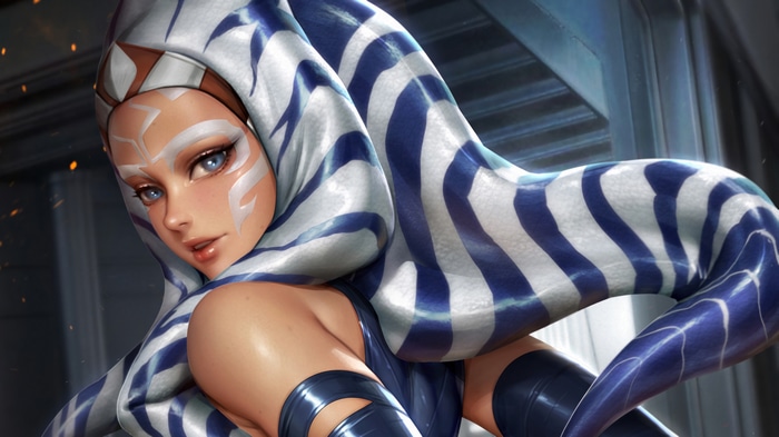 Ahsoka Tano from Star Wars in 4K