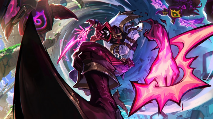 Soul Fighter Shaco in League of Legends 4K