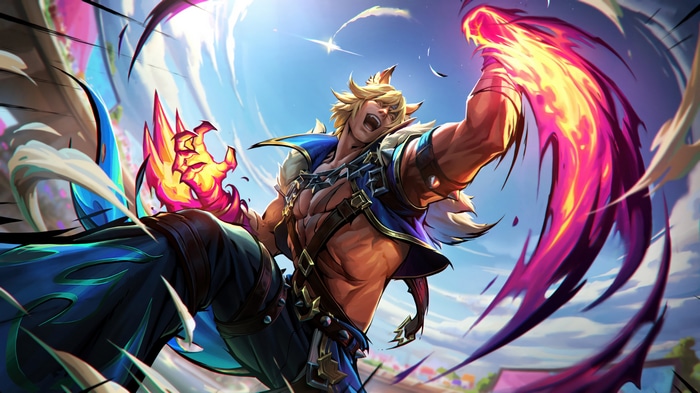 Soul Fighter Sett League of Legends Splash Art 4K