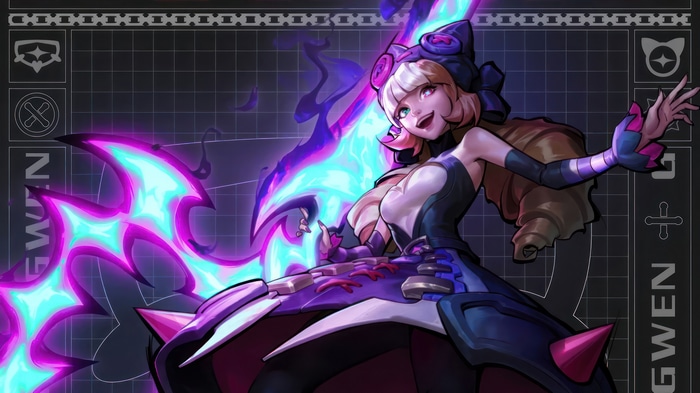 Soul Fighter Gwen 4K League of Legends