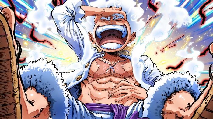 Monkey D. Luffy in Gear 5, One Piece 4K